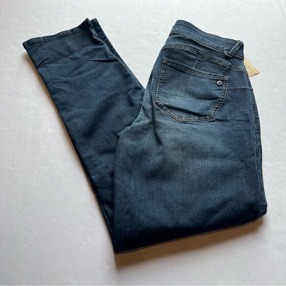 Democracy Women's "AB" Solution Jeans Faded Blue Size 10 High Rise - Picture 1 of 12